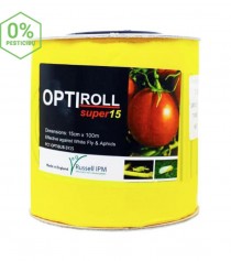 Lipni amarų ir baltasparnių gaudyklė Optiroll, 15 cm/100 m